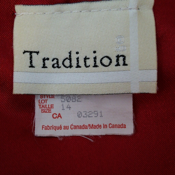 Tradition vintage red top - Picture 3 of 6